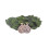 6 Rose Gold Christmas Tree Decorations Glitter Vintage Designs 5