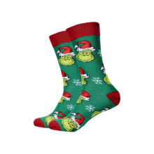 (#03) 4 Pairs Unisex Christmas Grinch Socks Xmas Gift