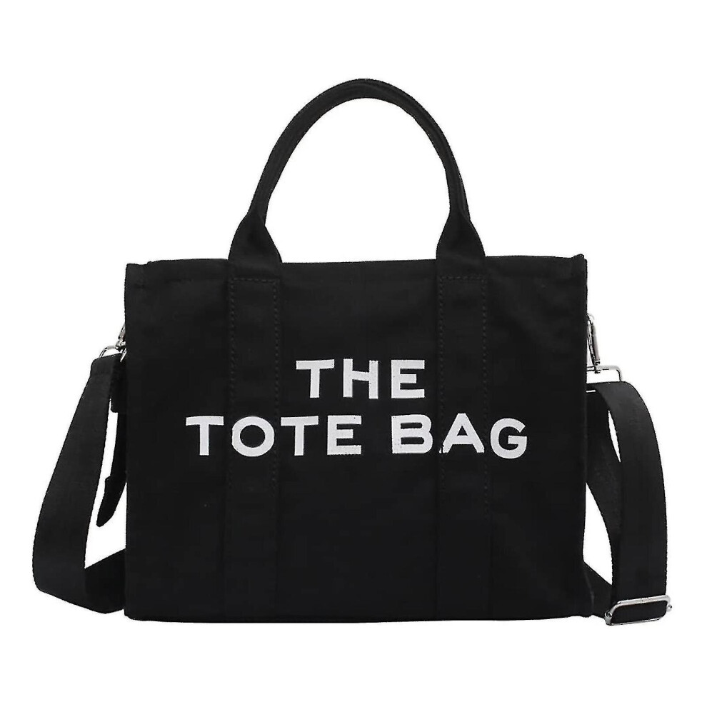 The Marc Jacobs Large Tote Bag Khaki Canvas Handbag Fashion Items-colorblack