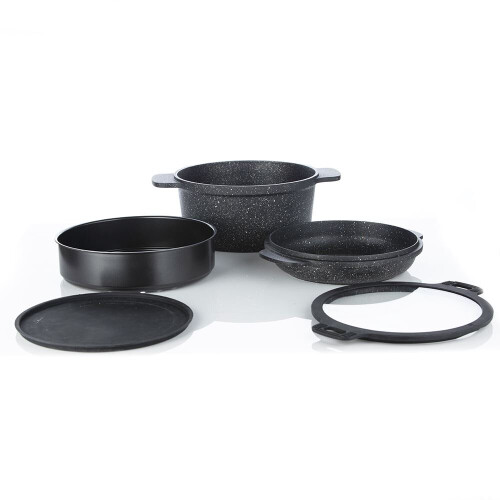 Tower TOWER T900190 24cm Multi-Function Casserole – Versatile, Durable Cookware for Everyday Meals