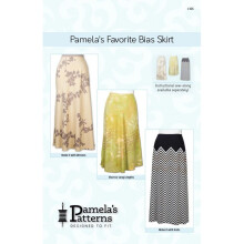 Pamelas Patterns Sewing Pattern Pamelas Favorite Bias Skirt Women XS-XL Skirts