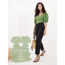 Vikisews Sewing Pattern Deborah Blouse Women UK 4-22 Tops