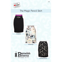 Pamelas Patterns Sewing Pattern The Magic Pencil Skirt Women XS-XL Skirts