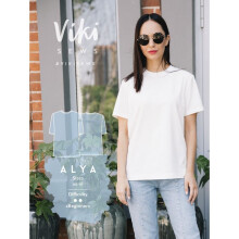 Vikisews Sewing Pattern Alya T Shirt Women XS-XL Tops