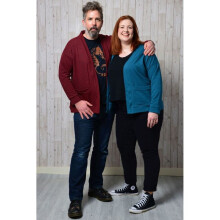 Emporia Patterns Sewing Pattern Elliott Cardigan Women, Men 30 to 54 inch chest