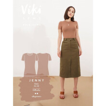 Vikisews Sewing Pattern Jenny T Shirt Women UK 4-22 Tops