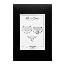 Dhurata Davies Sewing Pattern Lulu Knickers Women UK Sizes 4-24 Lingerie