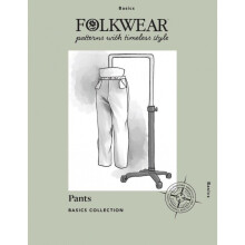 Folkwear Patterns Sewing Pattern Basics Pants Women XS-3XL Trousers