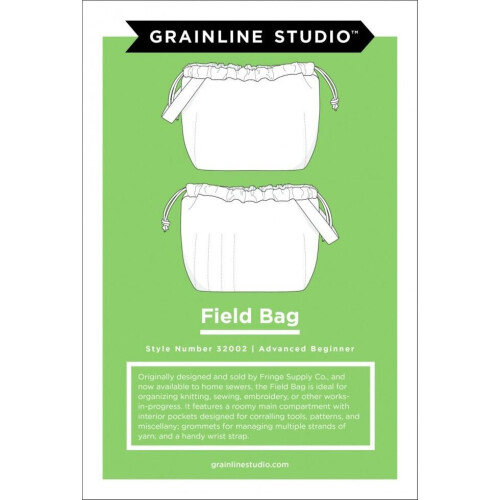 Grainline Studio Sewing Pattern Field Bag  Bags