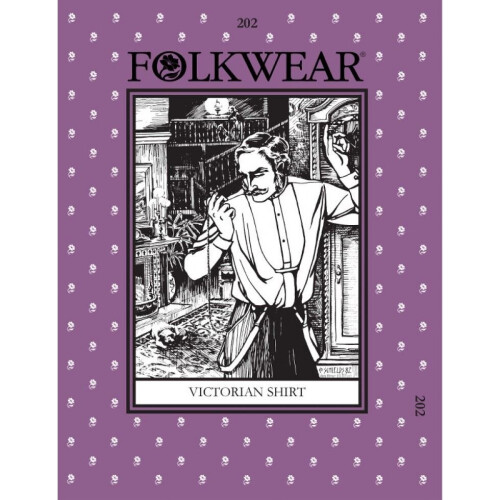 Folkwear Patterns Sewing Pattern Victorian Shirt Men, Women