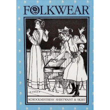 Folkwear Patterns Sewing Pattern Schoolmistress Skirt Women Sizes 8-14 Skirts