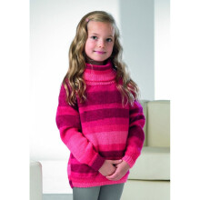 Stylecraft Vision Knitting Pattern 8594 Kids 20 - 30 inch/51 - 76cm Sweaters