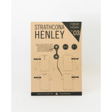 Thread Theory Sewing Pattern Strathcona Henley Top Men XS-XL Tops