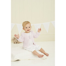 Stylecraft Lullaby Knitting Pattern 8805 Baby Premature - 3 Years Cardigans