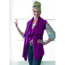 Stylecraft Luxury Wool Rich Knitting Pattern 8557 Women 32 - 42 inch/81 - 107cm