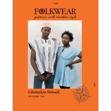 Folkwear Patterns Sewing Pattern Ghanaian Top & Dress Women, Men S-XL