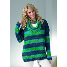 Stylecraft Vision Knitting Pattern 8593 Women 28 - 46 inch/71 - 117cm Sweaters