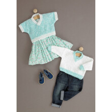 Stylecraft Summer Breeze Knitting Pattern 8739 Baby 12 - 20 inch/31 - 51cm