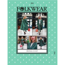 Folkwear Patterns Sewing Pattern Swing Coat Women X Small - X Large