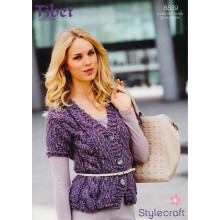 Stylecraft Allsorts Knitting Pattern 8839 Women 32 - 42 inch/81 - 107cm