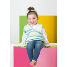 Stylecraft Merry Go Round Knitting Pattern 8743 Kids 20 - 28 inch/46 - 71cm