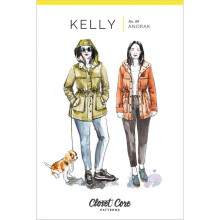 Closet Core Patterns Sewing Pattern Kelly Anorak Women 0-20 Coats, Jackets