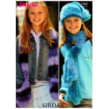 Sirdar Knitting Pattern 2165 Kids Headwear, Scarves