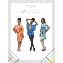 Victory Patterns Sewing Pattern Satsuki Dress & Blouse Women Sizes 2-16