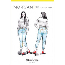 Closet Core Patterns Sewing Pattern Morgan Jeans Women 0-20 Trousers
