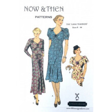 Now & Then Patterns Sewing Pattern The Lana Teadress Women UK 8 to 20