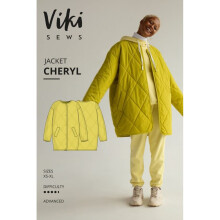 Vikisews Sewing Pattern Cheryl Jacket Women XS-XL Jackets, Coats
