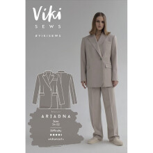 Vikisews Sewing Pattern Ariadna Jacket Women UK 4-22 Jackets
