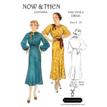 Now & Then Patterns Sewing Pattern The Viola Dress Women UK 8 to 24