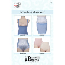 Pamelas Patterns Sewing Pattern Smoothing Shapewear Women XS-XL Lingerie