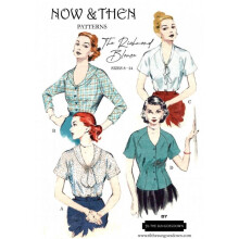 Now & Then Patterns Sewing Pattern The Richmond Blouse Women UK 8 to 24