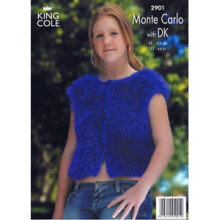 King Cole Knitting Pattern 2901 Women 32 inch - 44 inch Cardigans