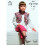 King Cole Zig Zag Knitting Pattern 3057 Kids 24 - 30 Inches 1