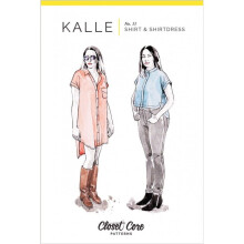 Closet Core Patterns Sewing Pattern Kalle Shirt Women 0-20 Dresses, Shirts, Tops