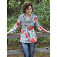 Serendipity Studio Sewing Pattern Aspen Tunic Women XXS-XXL Tops, Tunics