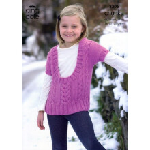 King Cole Comfort Knitting Pattern 3306 Kids 1 - 6 Years