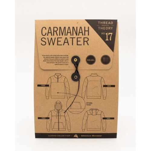 Thread Theory Sewing Pattern Carmanah Sweater Men XS-4XL Sweaters