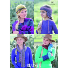 Sirdar Indie Knitting Pattern 9821 Kids, Women 7 Years- Adult