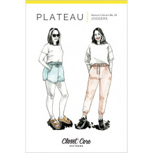 Closet Core Patterns Sewing Pattern Plateau Joggers Women 0-20