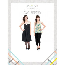 Victory Patterns Sewing Pattern Ava Dress & Blouse Women Sizes 2-16