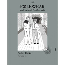 Folkwear Patterns Sewing Pattern Sailor Pants Women 30 - 42 Trousers