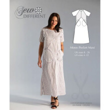 Sew Different Sewing Pattern Moon Pocket Dress Women UK Sizes: 8 - 26 Dresses