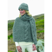 Stylecraft Astrakhan Knitting Pattern 8649 Women 28 - 46 inch/71 - 117cm