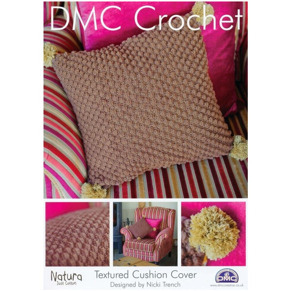 DMC Natura Crochet Pattern  Cushions