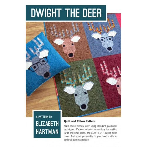 Elizabeth Hartman Quilting Pattern Dwight the Deer  Quilts