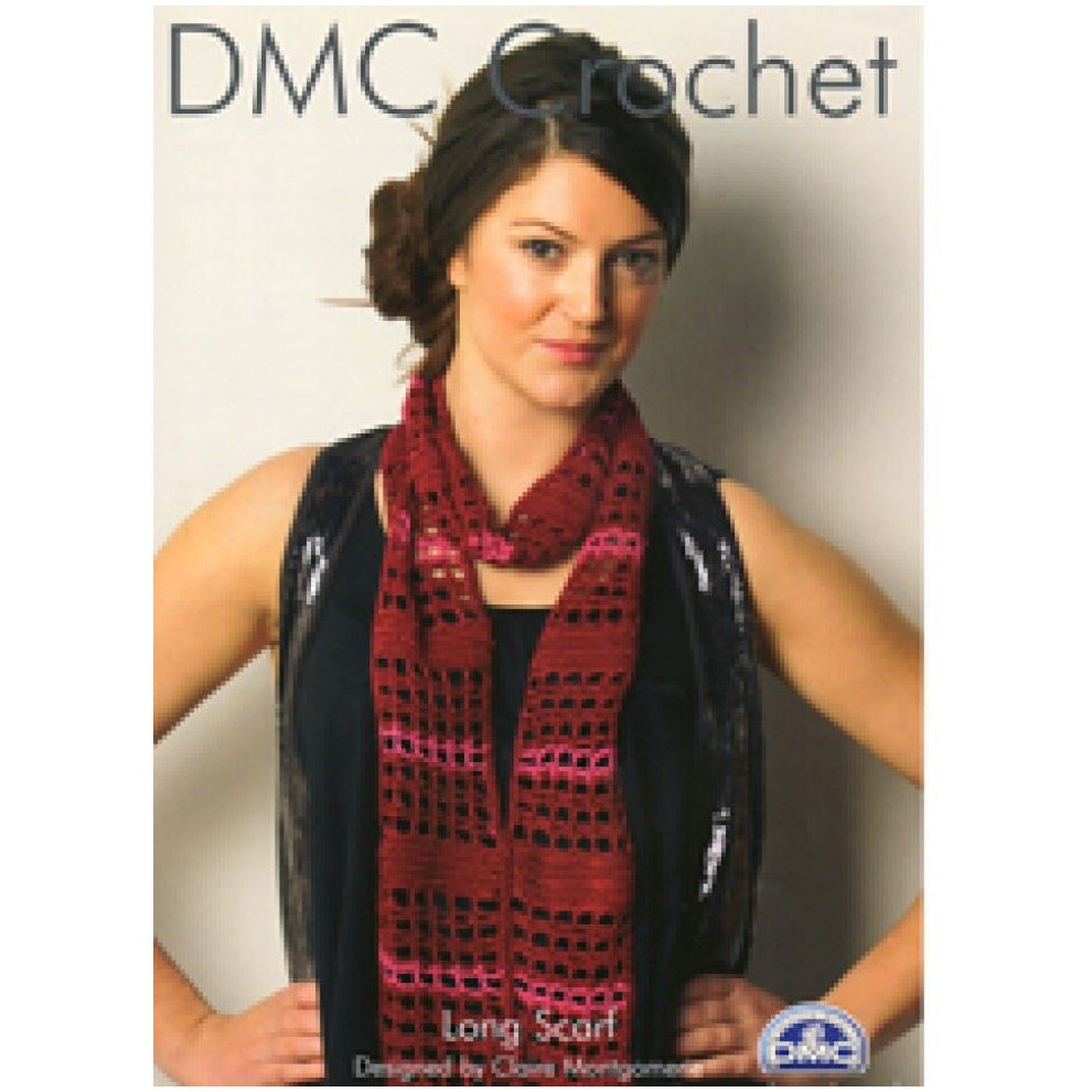 DMC Petra Crochet Pattern Women Scarves